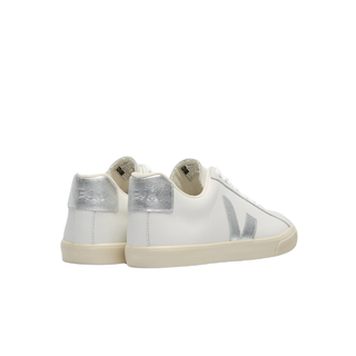 Veja - Women's Esplar Leather White Silver