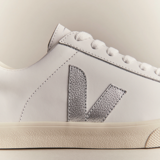 Veja - Women's Esplar Leather White Silver