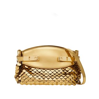 Ferragamo - Hug soft crossbody bag with sequins