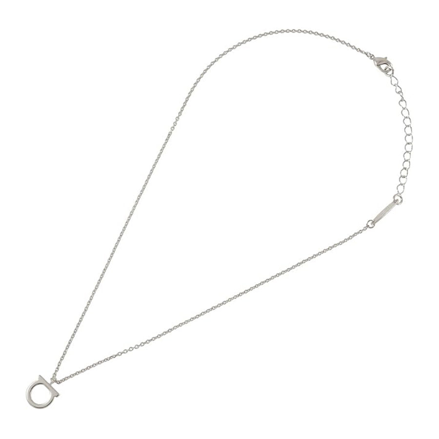 Ferragamo - Gancini Pendant Necklace Silver – Joe Brand Store