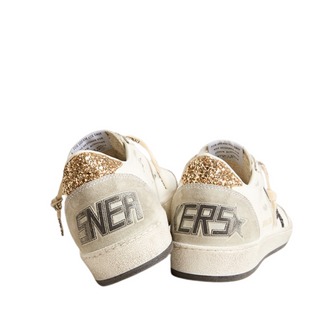 Golden Goose -  Women's White/Black/Gold/Ice