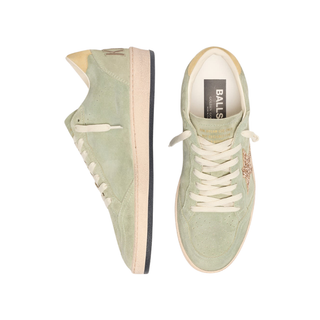 Golden Goose - Women's Ballstar Suede Sneaker in Sage