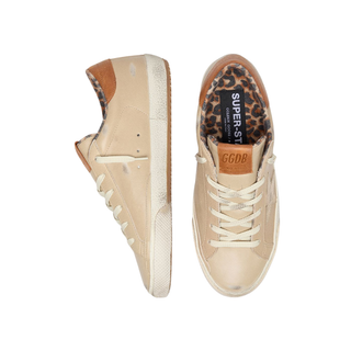 Golden Goose - Superstar distressed leather sneakers (Women's)