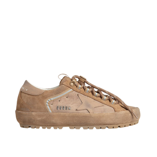 Golden Goose - Women's Super-Star Ski in Dolmias and caramel suede with marble nubuck star and heel tab