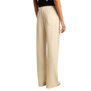 Golden Goose - Women’s white joggers with stars on the sides
