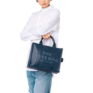 Marc Jacobs - The Leather Medium Tote Bag in Clue Sea