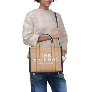 Marc Jacobs - The Colorblock Medium Tote Bag in Camel Multi