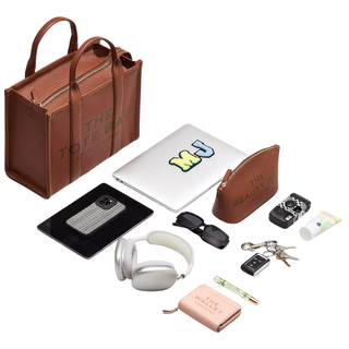 Marc Jacobs - The Colorblock Medium Tote Bag in Camel Multi