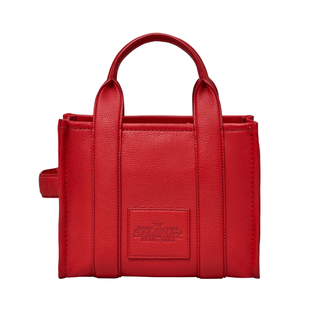 Marc Jacobs - The Leather Small Tote Bag in True Red