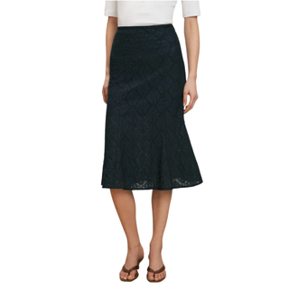 Veronica Beard - Massimo Midi Skirt Navy