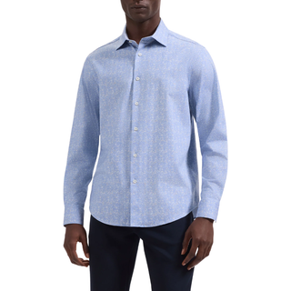 Bugatchi - Jimmy OoohCotton® Shirt Air Blue