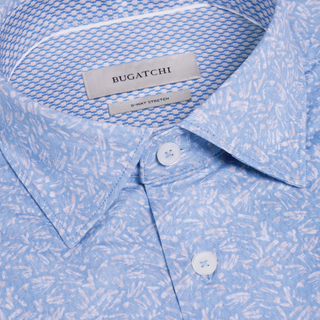 Bugatchi - Jimmy OoohCotton® Shirt Air Blue