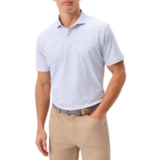 Johnnie-O - Performance Jersey Polo - Zona Drinks in Viola