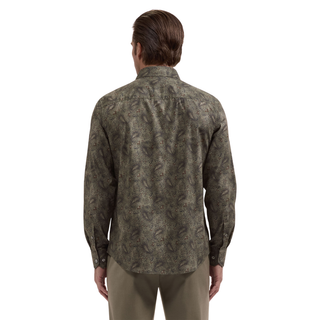 Men's L/S Julian Woven Shaped Button Up