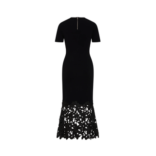 Milly - Halle Knit Midi Dress in Black