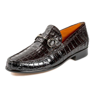 Peter Huber - King Crocodile Bit Loafer