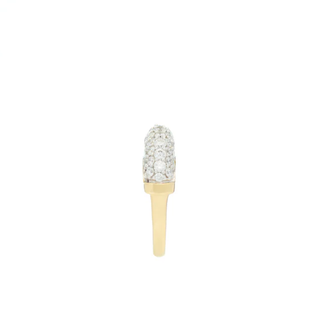Wyld Box - Luna Mini Ring - Gold Diamond Pave