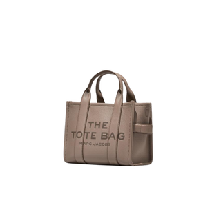 Marc Jacobs - The Leather Small Tote Bag in Cement