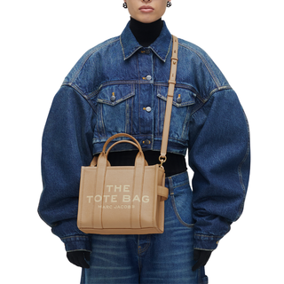 Marc Jacobs - The Leather Small Tote Bag in Camel