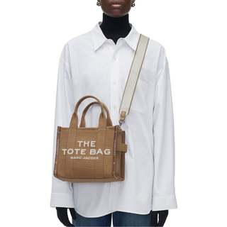 Marc Jacobs - Marc Jacobs - The Jacquard Small Tote Bag in Camel