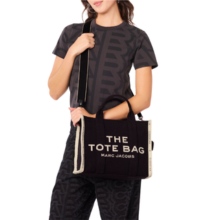 Marc Jacobs - Marc Jacobs - The Jacquard Medium Tote Bag in Black