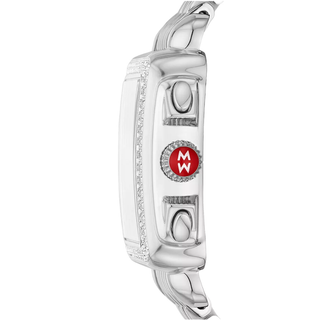 Michele - Deco Stainless Diamond Watch