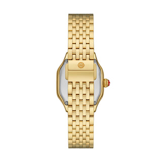 Michele Watches - MEGGIE 18K GOLD PLATED DIAMOND DIAL WATCH