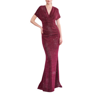 Talbot Runhof - Crystal Tree Bark Gown