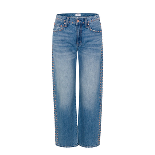 Pistola - Lexi Mid Rise Bowed Straight - Star Studded