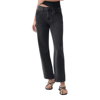 Pistola - Lexi Mid Rise Bowed Straight Jean - Mercury