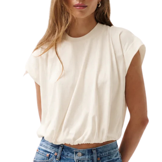 Pistola - Millie Bubble Tee - Soft White