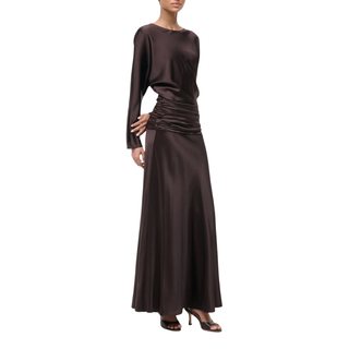Staud - Freda Silk Dress Earth