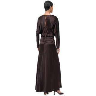 STAUD, Freda Silk Dress in Earth, Size 10 STAUD, Freda Silk Dress in Earth, Size 10