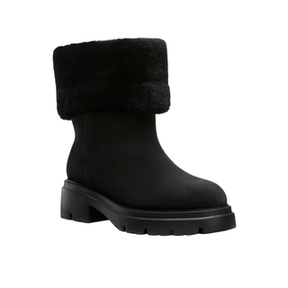 Stuart Weitzman - Hudson Shearling Bootie Black