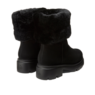 Stuart Weitzman - Hudson Shearling Bootie Black