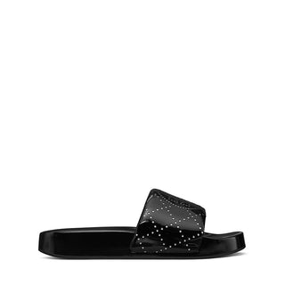 Tory Burch - Double T Pool Slide Nero/Nero