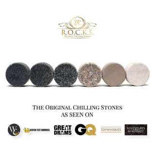 ROCKS Whiskey Chilling Stones - The Connoisseur's Set