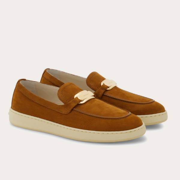 スニーカー FERRAGAMO new vara plate slip-on sneakers 0306060774815 New Vara Plate Slip-on Sneakers – Modecraze Inc.