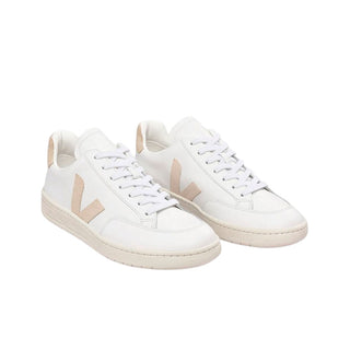 Veja - V-12 Leather White Sable (Women)