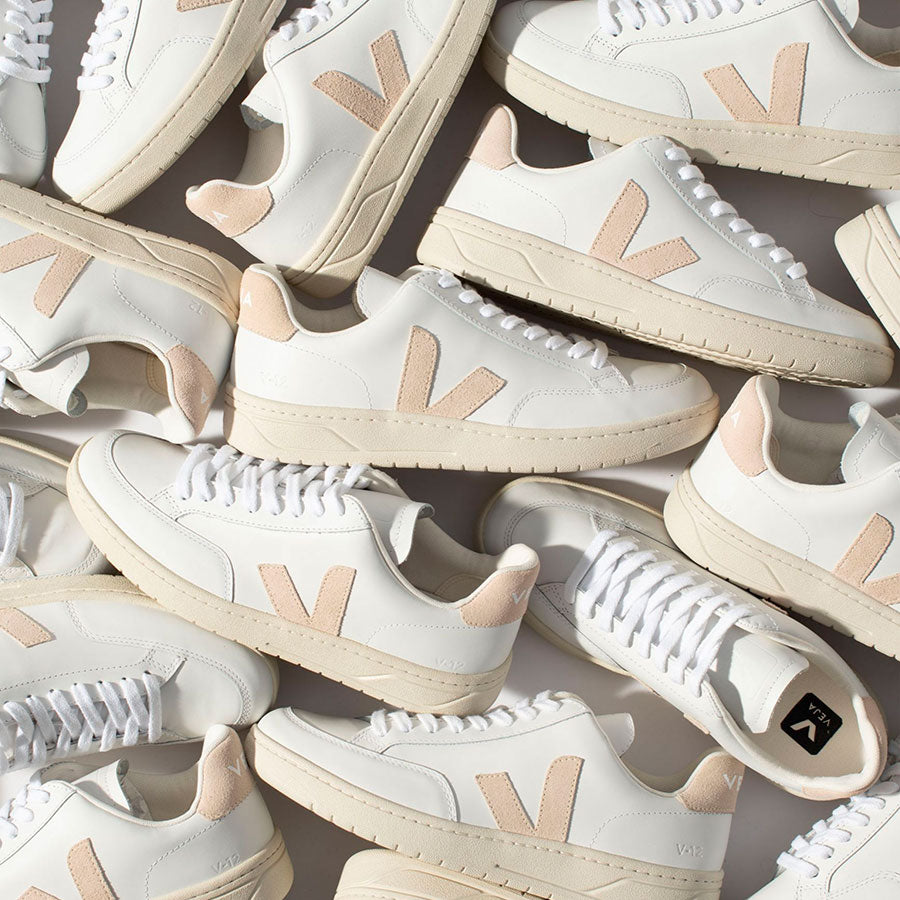 Veja - Women's V-12 Leather White Sable – Joe Brand Store
