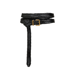 Etro - Women's Woven Double-Wrap Belt Black