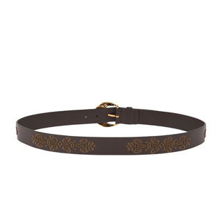 Etro - Women's Embroidered leather belt
