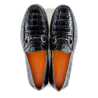 Peter Huber - King Crocodile Bit Loafer