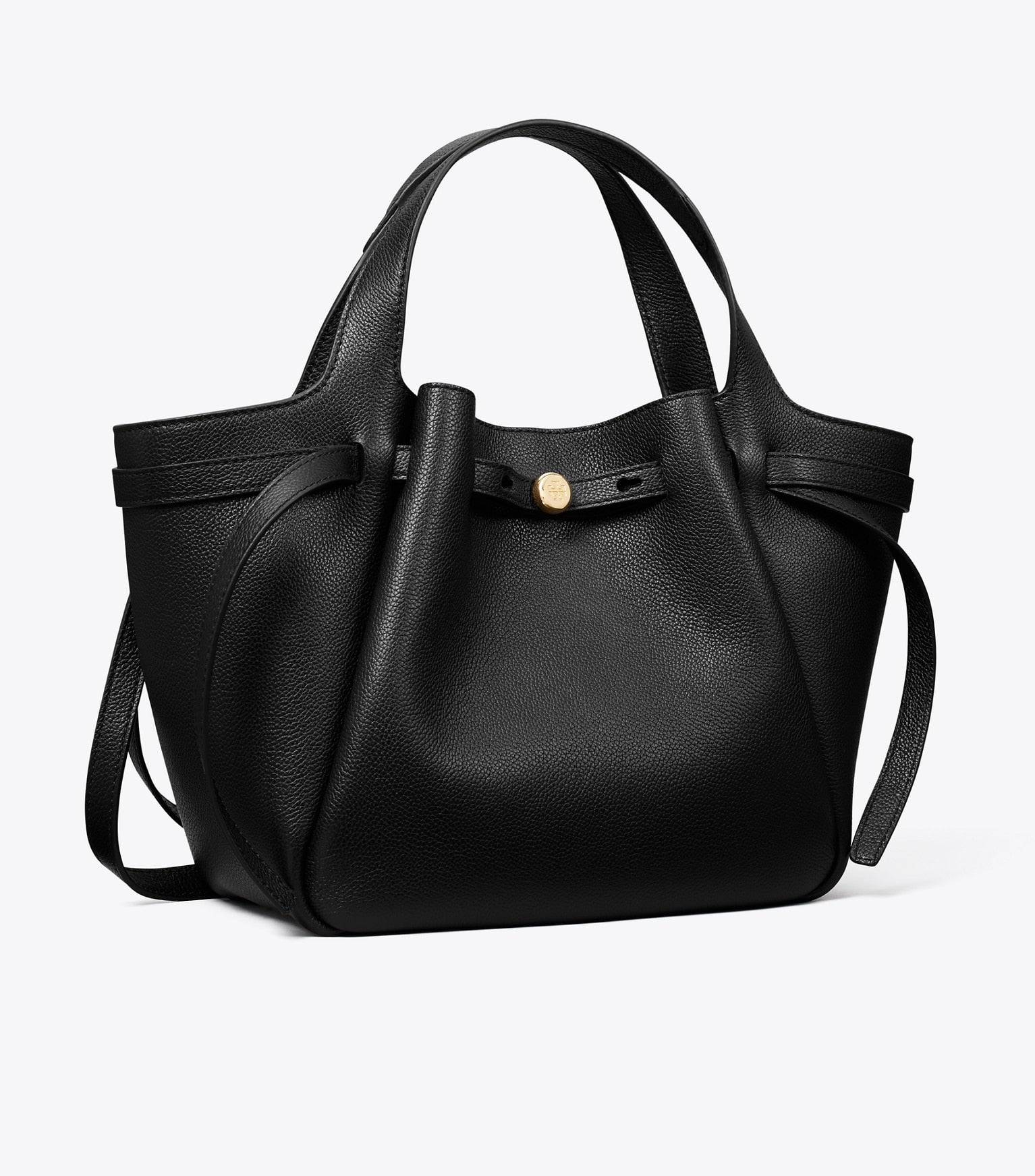 バッグ・カバンその他 Tory Burch ROMY SATCHEL BAG Tory Burch - Romy Pebbled Satchel Black Handbag – Joe Brand